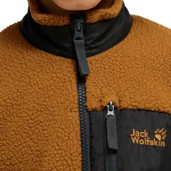 Jack Wolfskin Wanderbekleidung|Jacken-- Kid's Lite Curl Fullzip - Fleecejacke