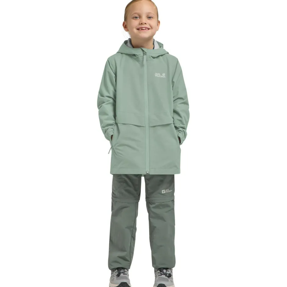 Kinder Jack Wolfskin - Kid's Malima Jacket - Regenjacke