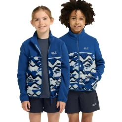 Jack Wolfskin - Kid's Paw Era 100 Print Fullzip - Fleecejacke Outlet