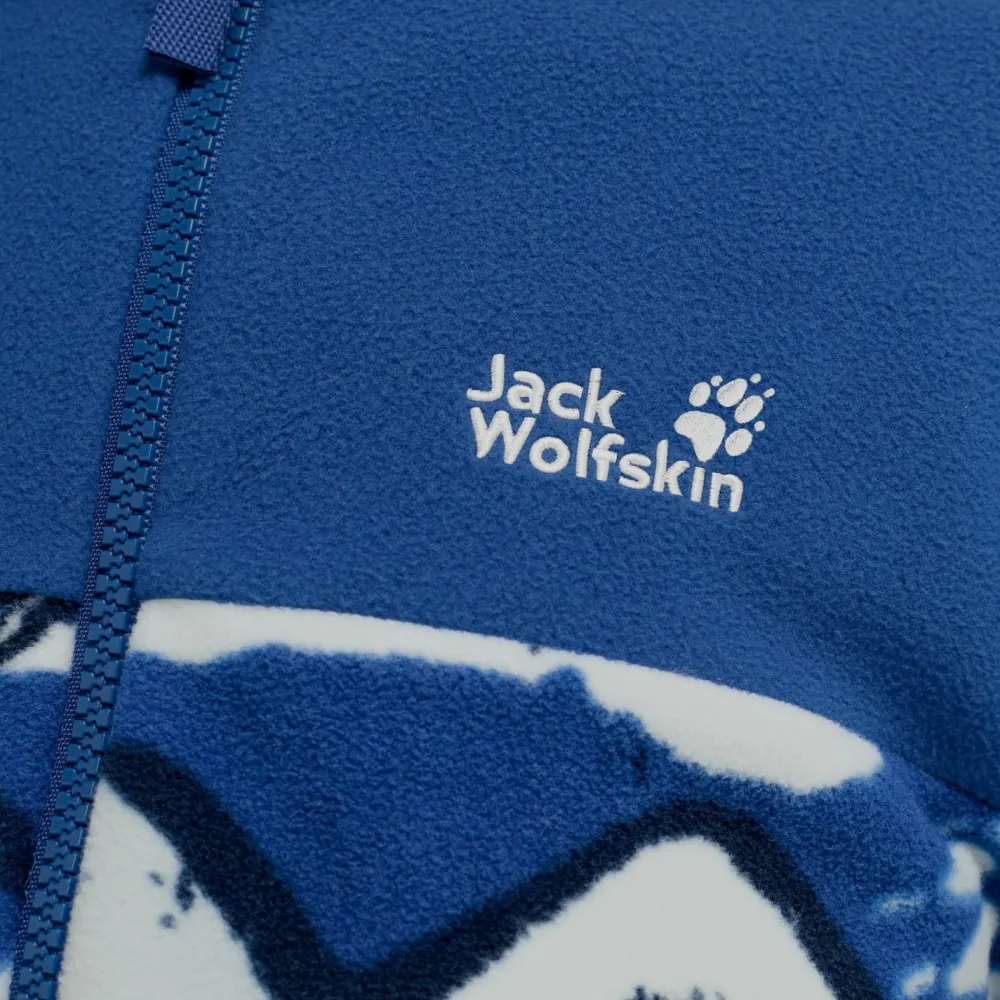 Jack Wolfskin - Kid's Paw Era 100 Print Fullzip - Fleecejacke Outlet