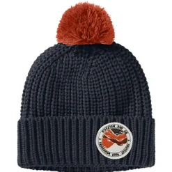 Jack Wolfskin Kopfbedeckungen|Alltagsbekleidung-- Kid's Pompom Badge Beanie - Mütze