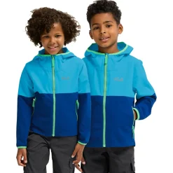 Jack Wolfskin Wanderbekleidung|Jacken-- Kid's Sandbird Hooded Jacket - Softshelljacke