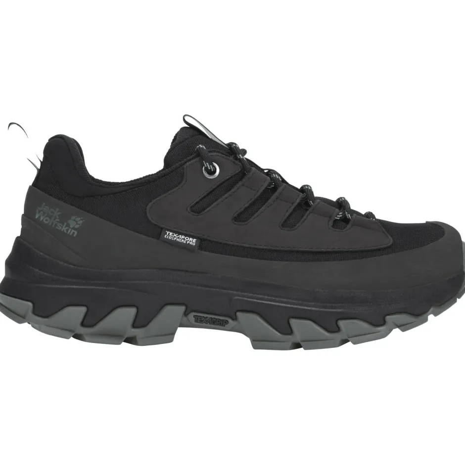 Jack Wolfskin Multisportschuhe-- Women's Apex Hike Texapore Low - Multisportschuhe Black