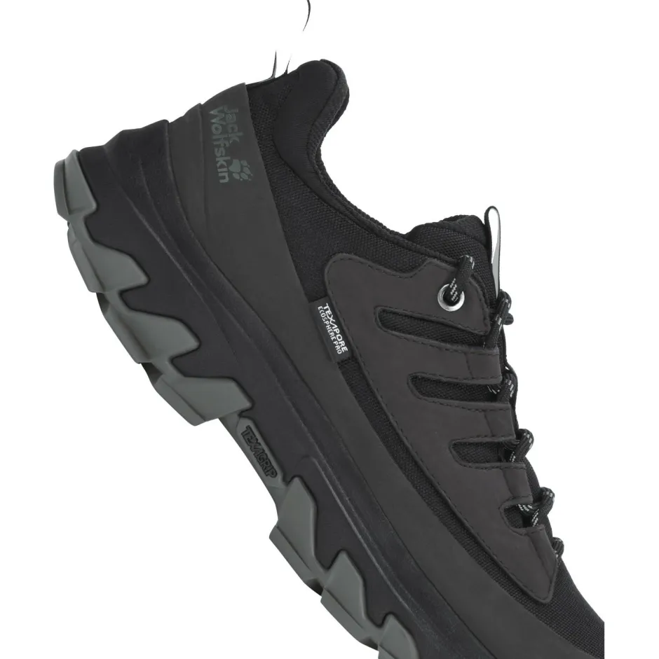 Jack Wolfskin Multisportschuhe-- Women's Apex Hike Texapore Low - Multisportschuhe Black