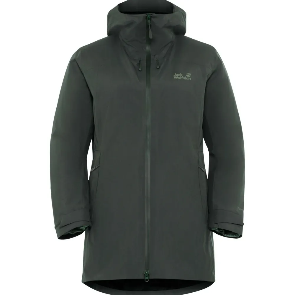 Jack Wolfskin - Women's Icecape 3in1 Down Jacket RDS - Doppeljacke Slate Green Sale