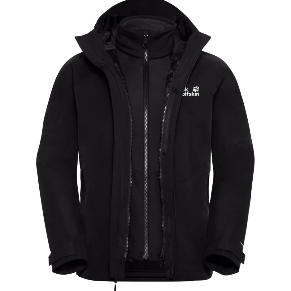 Jack Wolfskin Wanderbekleidung|Jacken-- Women's Wild Places 3in1 Jacket - Doppeljacke