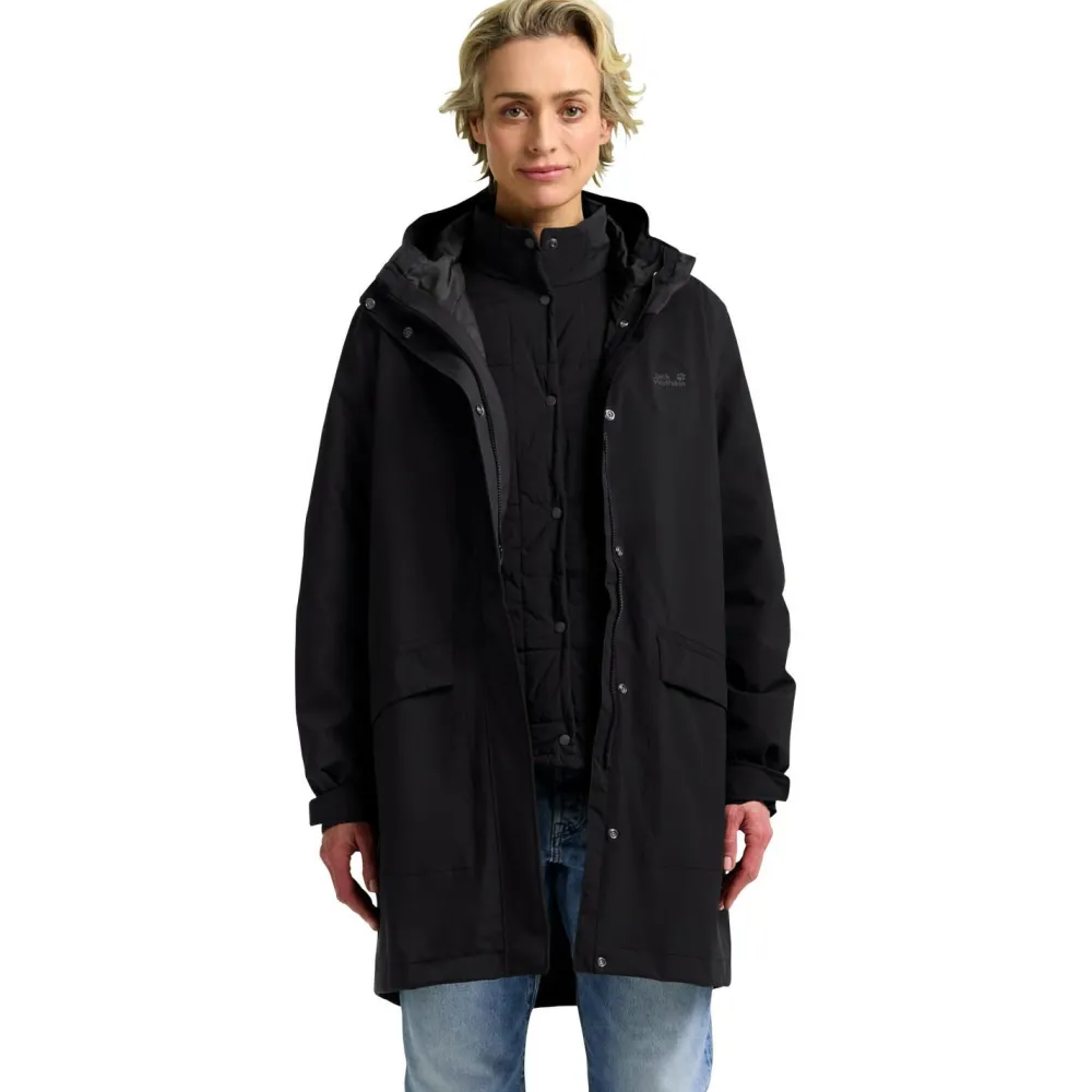 - Woen' Winterdune 3in1 Coat - ante < Jack Wolfskin