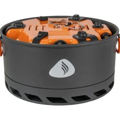 Jetboil Trekkingausrüstung|Outdoor-Küche-- Genesis Basecamp System - Gaskocher Orange