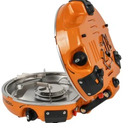 Jetboil Trekkingausrüstung|Outdoor-Küche-- Genesis Basecamp System - Gaskocher Orange