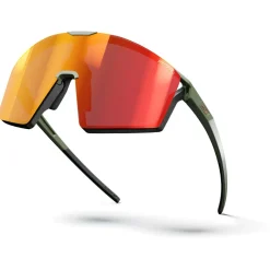 Julbo - Edge Spectron S3 + Spectron S0 (VLT 12%) - Fahrradbrille Khaki / Black / Smoke Grey Sale