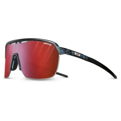 Julbo - Frequency Reactive S0-3 High Contrast (VLT 15-87%) - Fahrradbrille Blue Transparent / Black / Light Brown Clearance