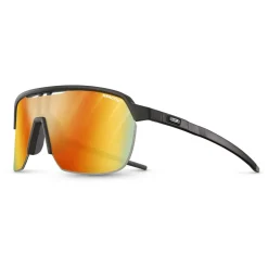 Julbo Fahrradbekleidung|Fahrradbrillen-- Frequency Reactiv S1-3 Lt. Amplifier (VLT 17-75%) - Fahrradbrille Black / Grey / Yellow ML Red