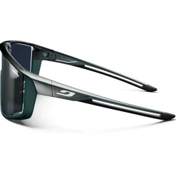 Julbo - Fury Reactiv S0-3 (VLT 12-87%) - Fahrradbrille Black / Green / Blue Outlet
