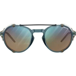 Julbo Trekkingbekleidung|Hochtourenbekleidung-- Legacy Reactiv S2-4 (VLT 7-35%) - Gletscherbrille Blue Transparent / Beige / Black / Blue Flash