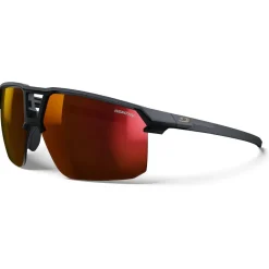 Julbo Alltagsbekleidung|Wanderbekleidung-- Liry Reactiv HC S0-3 - Sonnenbrille Grey Matt / Dark Brown / Light / Multilayer Red
