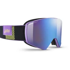 Julbo Ski-Ausrüstung|Skibrillen-- Razor Edge Reactiv S2-4 (VLT 5-40%) - Skibrille Violett / Schwarz