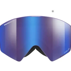 Julbo Ski-Ausrüstung|Skibrillen-- Razor Edge Reactiv S2-4 (VLT 5-40%) - Skibrille Violett / Schwarz