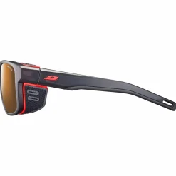 Julbo - Shield M Photo + Polarizing S2-4 (VLT 5-20%) - Sonnenbrille Black / Orange / Brown Hot