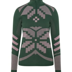 - Woen' Faith Haf Zip - erinounterwäche < Kari Traa Outlet