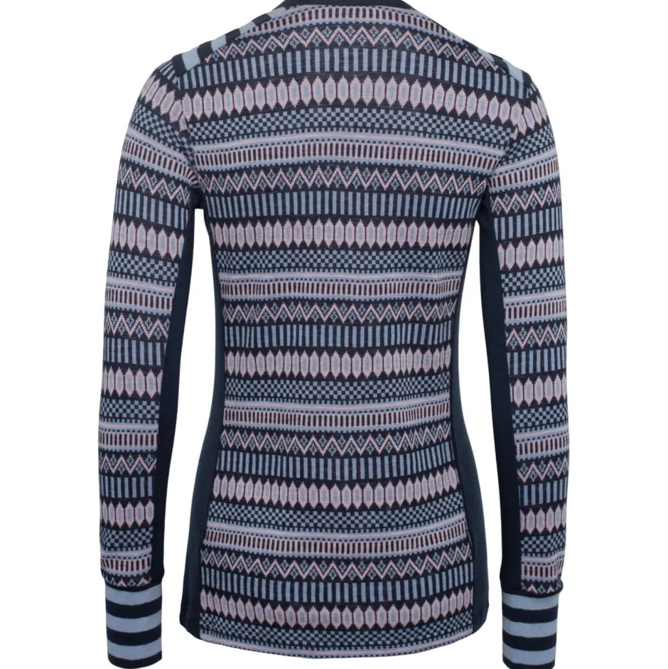 Kari Traa Skibekleidung|Merinounterwäsche-- Women's Åkle L/S - Merinounterwäsche Dark Navy Blue