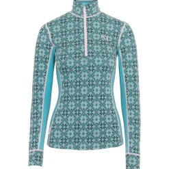 Kari Traa Skibekleidung|Wanderbekleidung-- Women's Rose Half-Zip - Merinounterwäsche