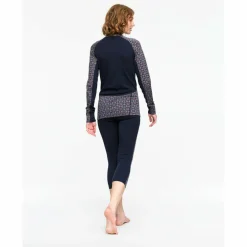 - Woen' Roe ight Haf Zip - erinounterwäche < Kari Traa Best