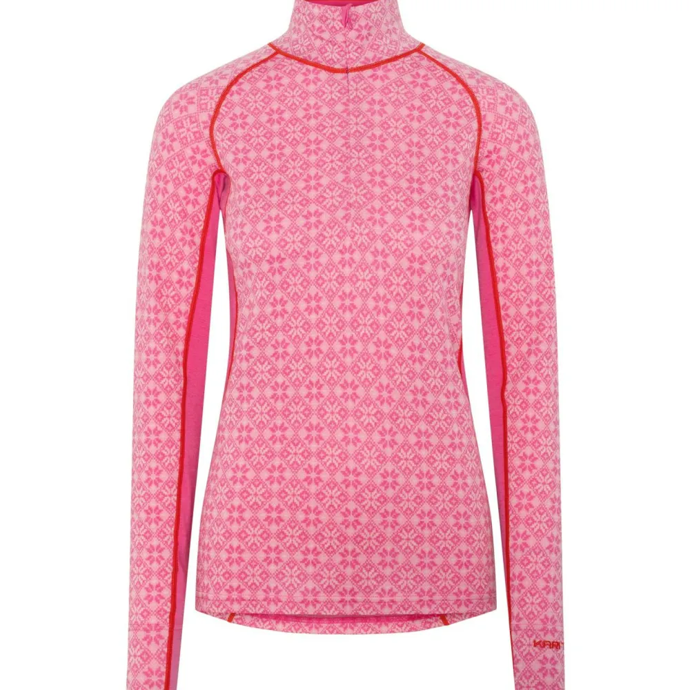 - Woen' Roe ight Haf Zip - erinounterwäche < Kari Traa Best