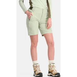Kari Traa - Women's Sanne Outdoor Shorts 8'' - Shorts Light Dusty Green New