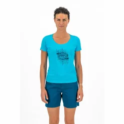 Karpos - Women's Crocus T-Shirt - T-Shirt Aquamarine
