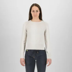Karpos Skibekleidung|Skipullover-- Women's Ermellino Crewneck Sweater - Longsleeve Vaporous Grey
