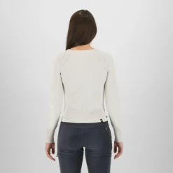 Karpos Skibekleidung|Skipullover-- Women's Ermellino Crewneck Sweater - Longsleeve Vaporous Grey