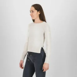 Karpos Skibekleidung|Skipullover-- Women's Ermellino Crewneck Sweater - Longsleeve Vaporous Grey