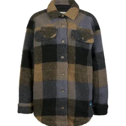 KAVU Shirts, Hemden & Longsleeves|Alltagsbekleidung-- Women's Northern Sky - Fleecejacke Nightshade Plaid