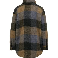 KAVU Shirts, Hemden & Longsleeves|Alltagsbekleidung-- Women's Northern Sky - Fleecejacke Nightshade Plaid