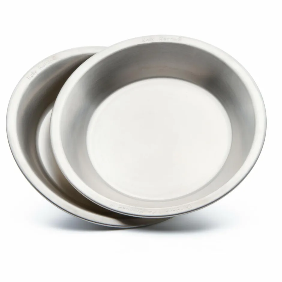 Kelly Kettle Outdoor-Küche|Töpfe & Geschirr-- Plate Set - Teller Stainless Steel