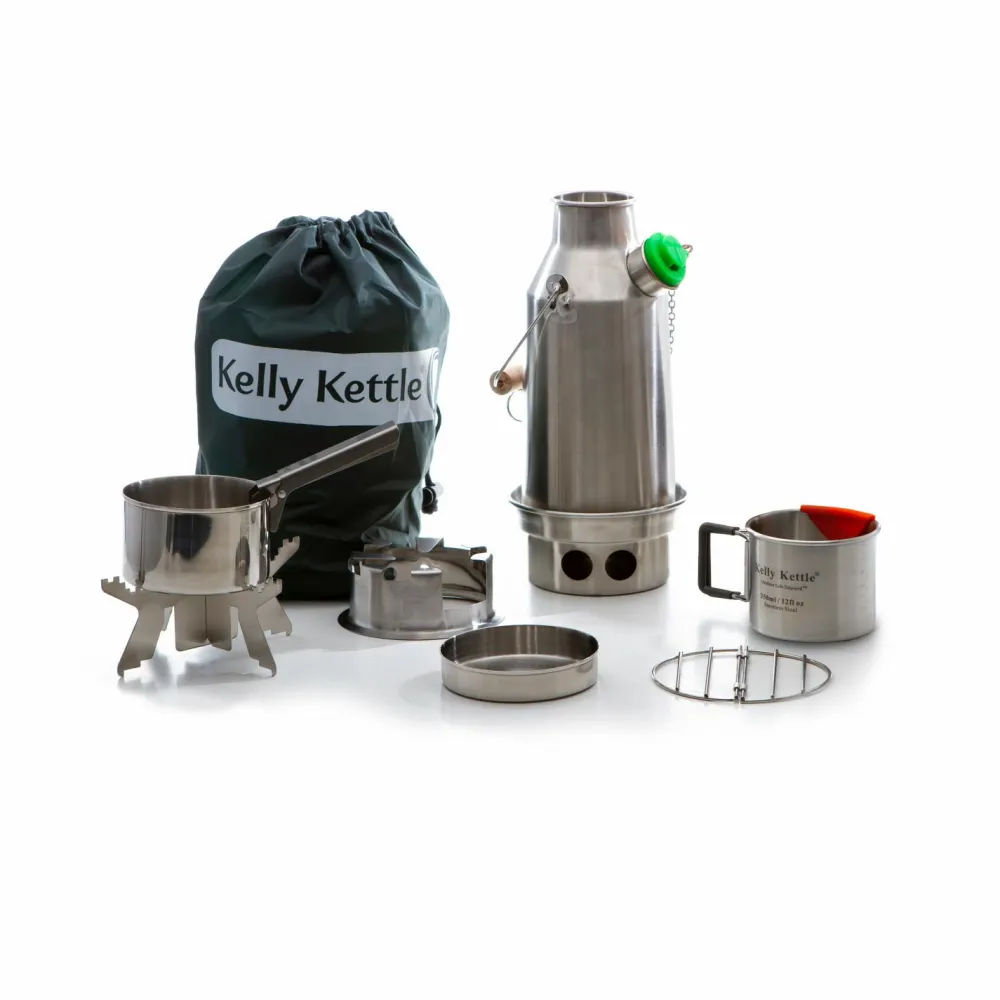 Kelly Kettle - Trekker' Kit - Trockenbrennstoffkocher Hot