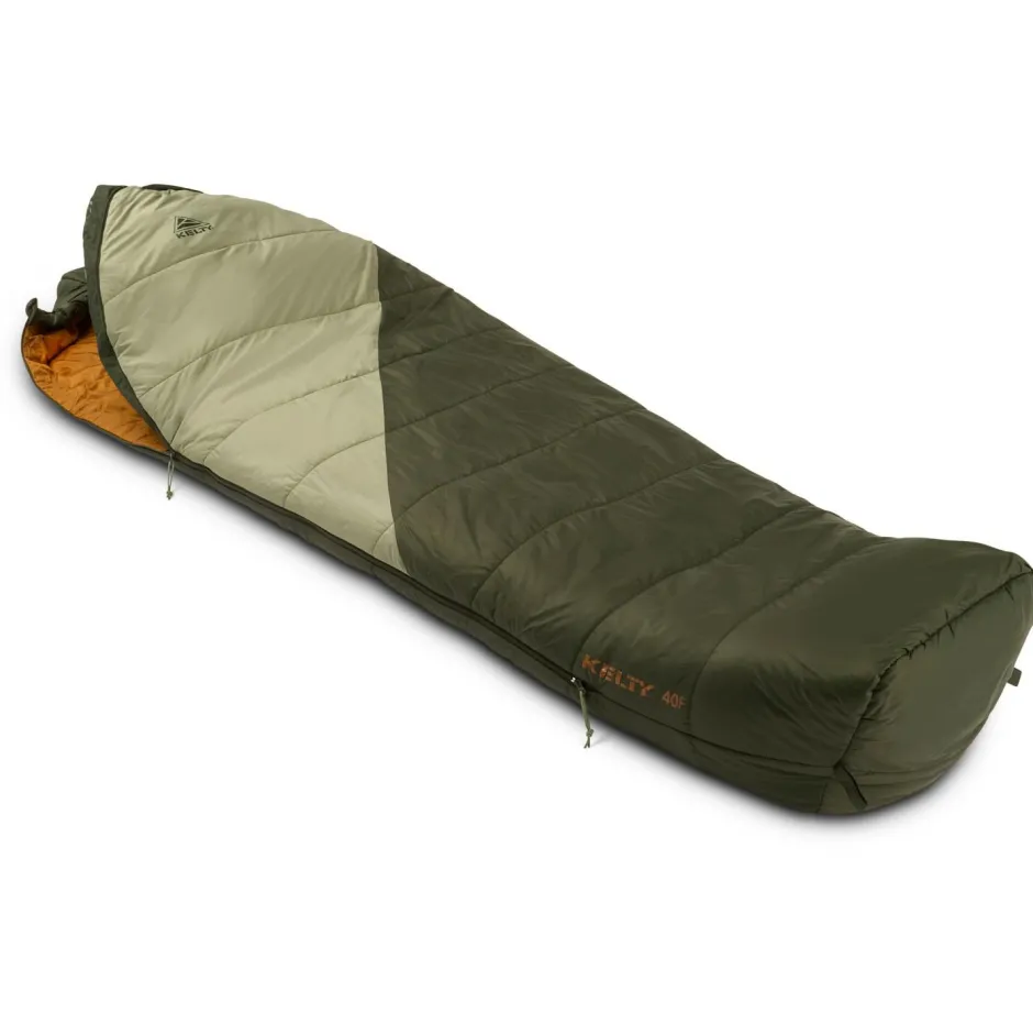 Kelty Kunstfaserschlafsäcke-- Cosmic Synthetic 40 - Kunstfaserschlafsack Duffel Bag / Sea Spray / Cathay Spice
