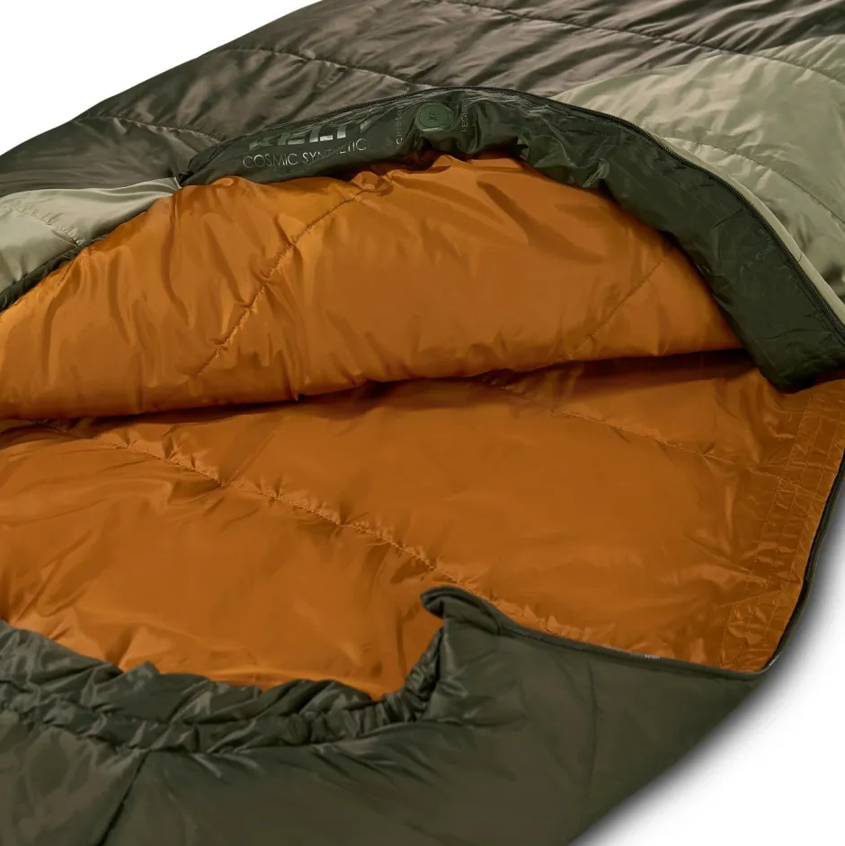 Kelty Kunstfaserschlafsäcke-- Cosmic Synthetic 40 - Kunstfaserschlafsack Duffel Bag / Sea Spray / Cathay Spice