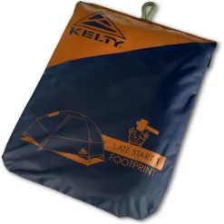 Kelty Zelte-- Late Start 1P Footprint - Zeltunterlage Pageant Blue