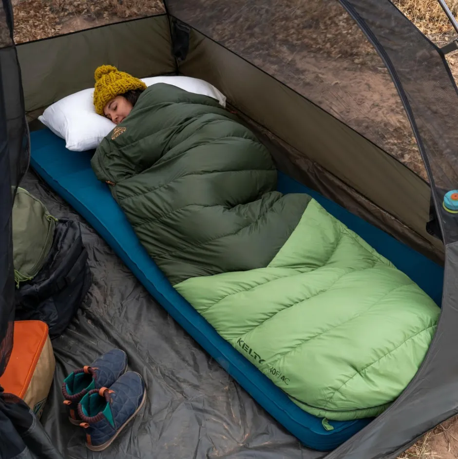 Kelty Daunenschlafsäcke-- Supernova 40 550 - Daunenschlafsack Dill / Cathay Spice