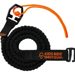 Kids Ride Shotgun Fahrradzubehör-- Quick Fit MTB Tow Rope - Fahrradabschleppseil Black