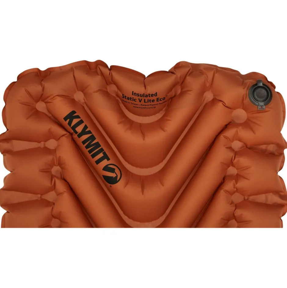 Klymit Trekkingausrüstung|Isomatten-- Insulated Static V Lite ECO - Isomatte Adobe