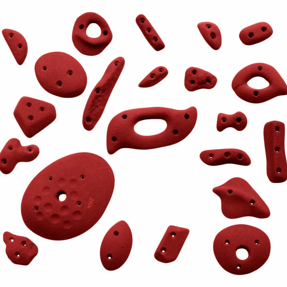 KMZ Holds - Spax 1 - 22er Spax-Set - Klettergriffe Hot