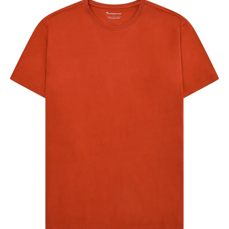 KnowledgeCotton Apparel Alltagsbekleidung|Wanderbekleidung-- Agnar Basic T-Shirt - T-Shirt