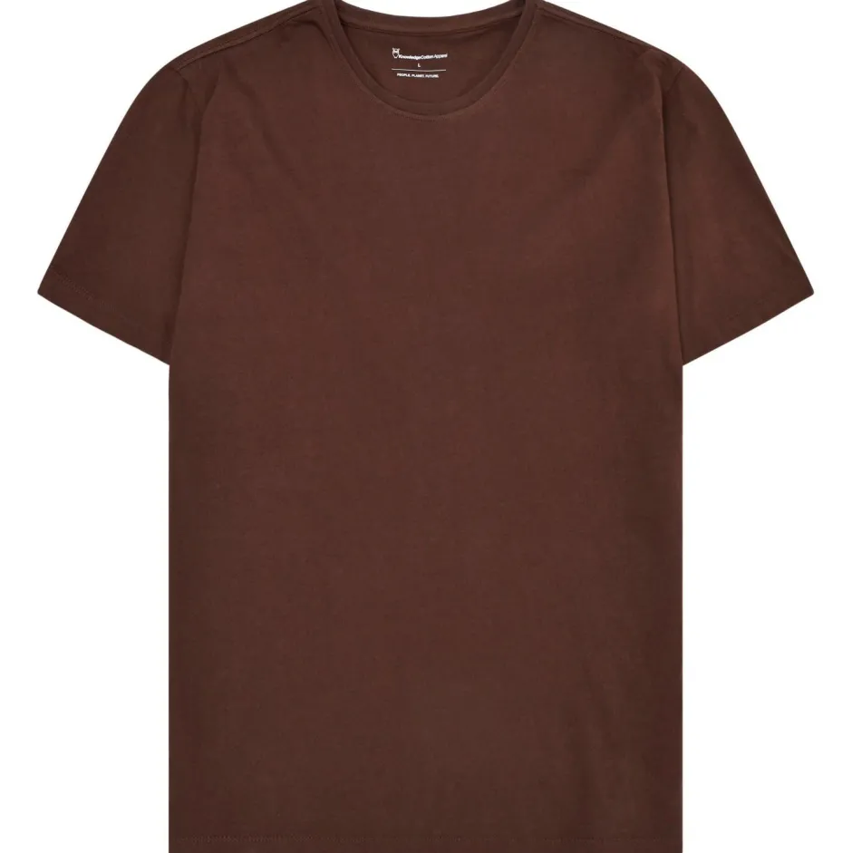 KnowledgeCotton Apparel Alltagsbekleidung|Wanderbekleidung-- Agnar Basic T-Shirt - T-Shirt