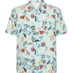 - Box / AOP inen hirt - Hed < KnowledgeCotton Apparel Hot