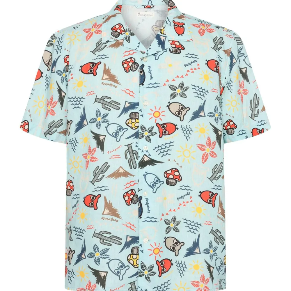 - Box / AOP inen hirt - Hed < KnowledgeCotton Apparel Hot