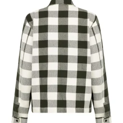 KnowledgeCotton Apparel - Checkered Heavy Fanne Overhirt - Hed