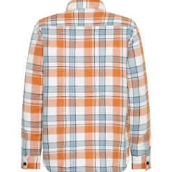 KnowledgeCotton Apparel Shirts, Hemden & Longsleeves|Alltagsbekleidung-- Checked Loose Fit Padded Overshirt - Hemd