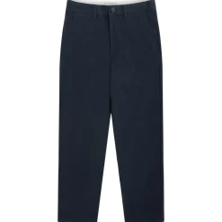 KnowledgeCotton Apparel - Chuck Regular Flannel Chino Pants - Freizeithose Night Sky Discount